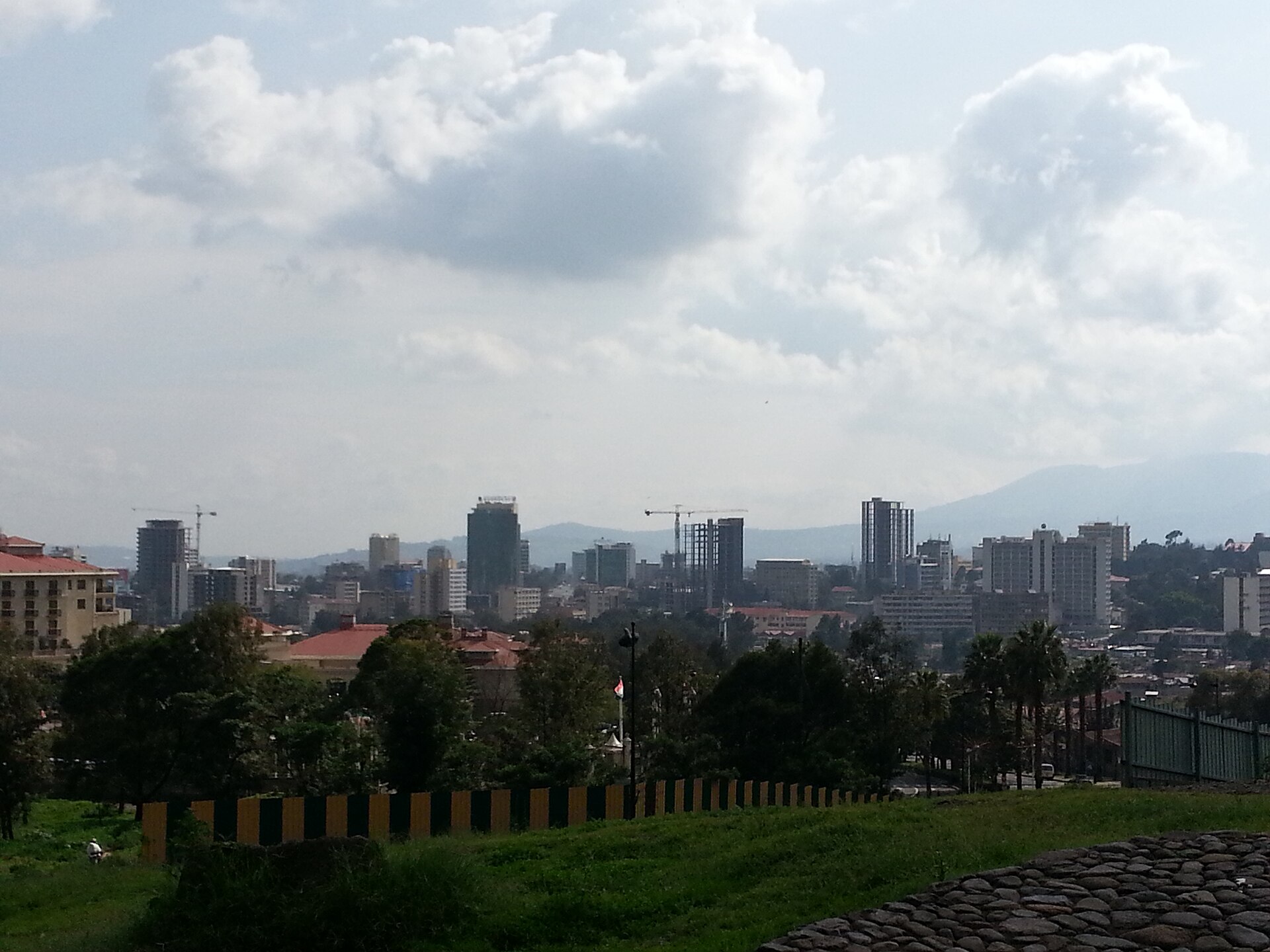 Addis Ababa skyline